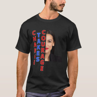 Camiseta Mudança Aoc Torna Coragem Ocasio Cortez Gift
