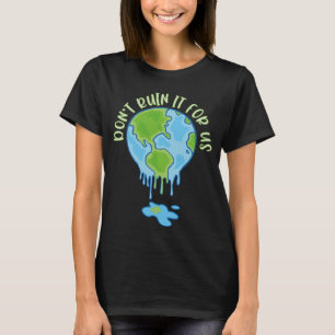 Camiseta Mudança climática Crianças e adolescentes Excelent