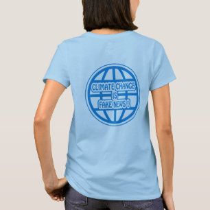 CAMISETA MUDANÇA CLIMÁTICA É UMA NOTÍCIA FALSA