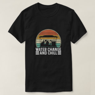 Camiseta Mudança de água e refrigeração