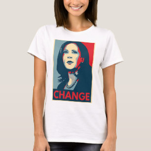 Camiseta Mudança de Kamala Harris 2024