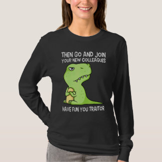 Camiseta Mudança de Trabalho Despedida Colega Mudança de De