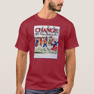 Camiseta Mudança que nós podemos acreditar em ........ como