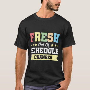 Camiseta Mudanças De Horário Recentes