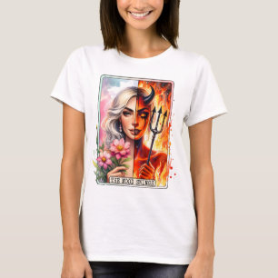 Camiseta Mudanças de Humor, Diversão, tarot, menopausa, hum