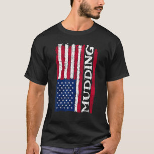 Camiseta Mudanças do sinalizador SA da estrada com retro Mu