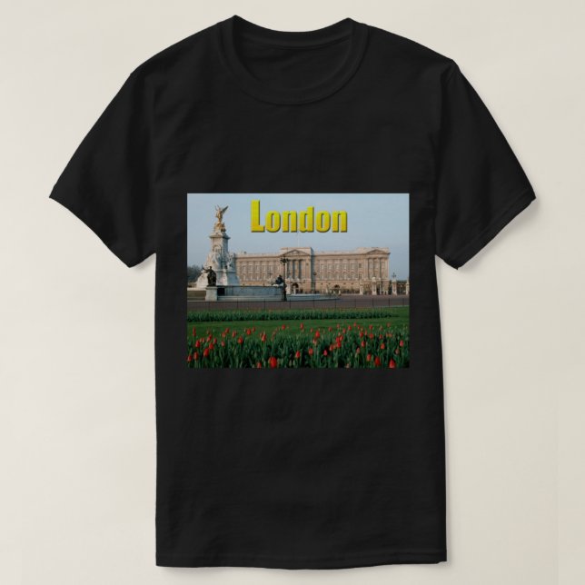 Camiseta Mudando a Guarda no Palácio de Buckingham Londres  (Frente do Design)
