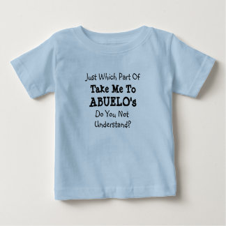Camiseta Mudar todos os textos leva-me à vovô Gramp de Abue