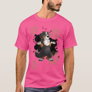 Camiseta Muddy Paws Ativa