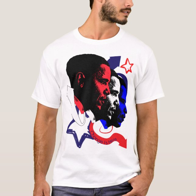 Camiseta Mude está aqui! (Frente)