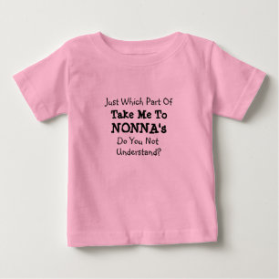 Camiseta Mude todos os textos para me levar à avó Nona de