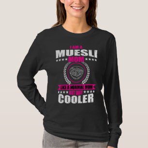 Camiseta Muesli Mãe Adora Café Da Manhã De Cereais Para Mul