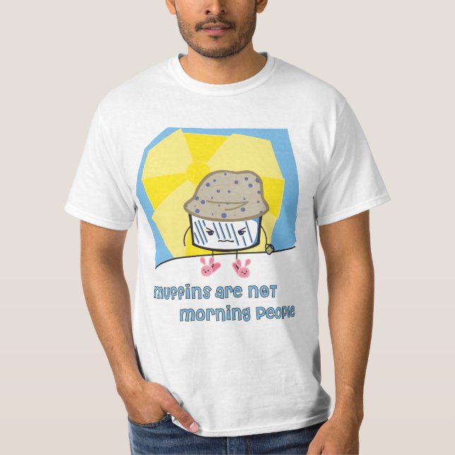 Camiseta Muffin da manhã (Frente)