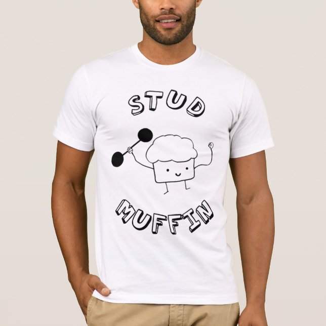 Camiseta Muffin do parafuso prisioneiro (Frente)