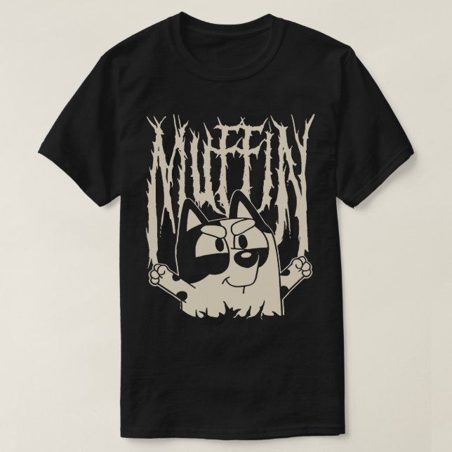 Camiseta Muffin Metal (Frente do Design)