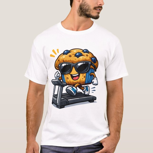 Camiseta Muffin na Esteira (Frente)