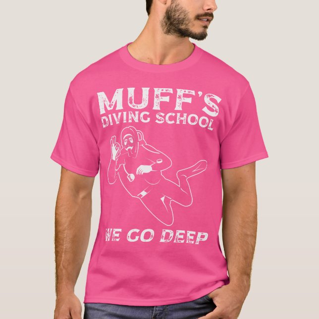 Camiseta Muffs Diving School (Frente)