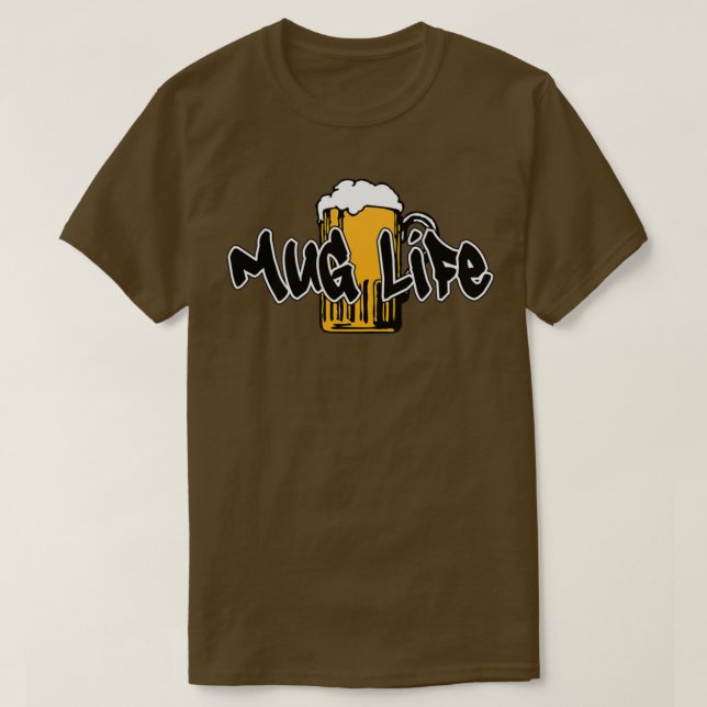 Camiseta Mug Life T (Frente do Design)