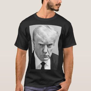 Camiseta Mug Shot - Donald Trump Mug Shot