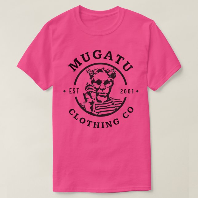 Camiseta Mugatu Clothing Company (Frente do Design)