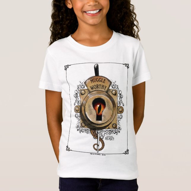Camiseta MÚGLE WORTHY™ Lock (Frente)