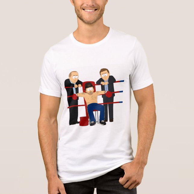 Camiseta "Muhammad ‘Sou durão’ Bruce Lee" (Frente)