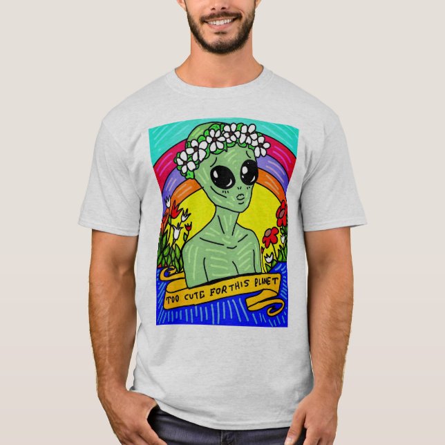 CAMISETA MUIITO FOFO PARA ESSE PLANETA (Frente)