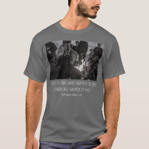Camiseta Muitas vezes é que o que acontece com a maioria do