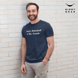 Camiseta Muito anexado à minha citação de personagem engraç