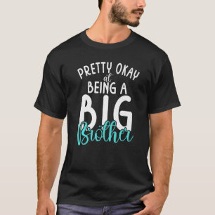 Camiseta Muito bem em ser um irmão mais velho
