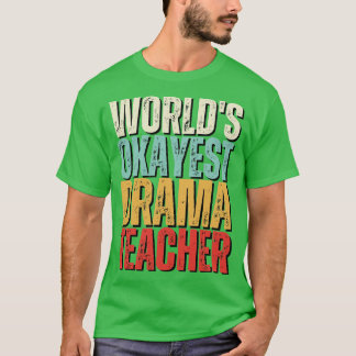 Camiseta Muito bem Professor de Drama Ideia 2