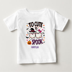 Camiseta Muito bonito para fantasmas do Dia das Bruxas