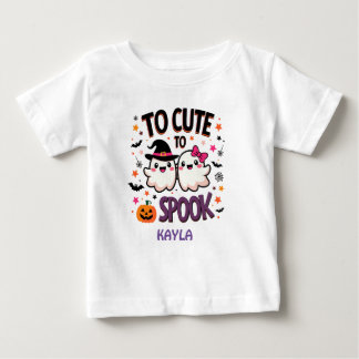 Camiseta Muito bonito para fantasmas do Dia das Bruxas