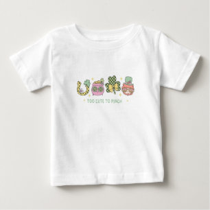 Camiseta Muito bonito para o Pinch - Rua Retro Engraçado. D