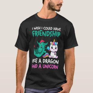 Camiseta Muito Bonito Para Ser Dragão Tão Unicórnio Dragão