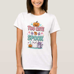Camiseta Muito bonito para ser falado - Dia das Bruxas do P