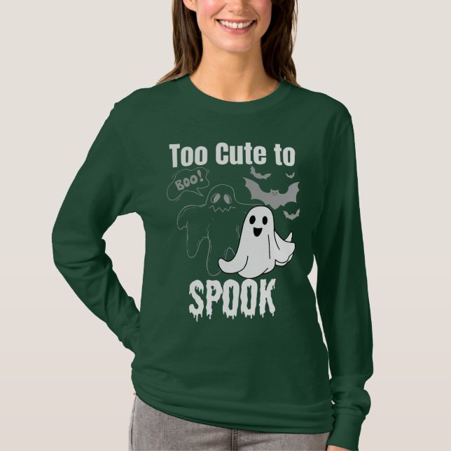 Camiseta Muito bonito para Spook.b (Frente)