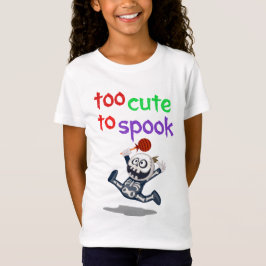 Camiseta Muito bonito para Spook - Crianças de Esqueleto de