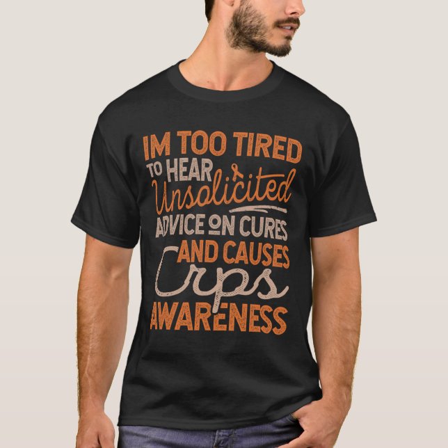 Camiseta Muito Cansado Para Aconselhamento Não Solicitado1 (Frente)