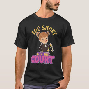 Camiseta Muito Curto Para O Tribunal Por Aspirar Advogados