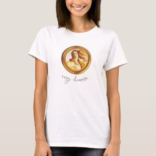 Camiseta Muito Demure Botticelli Venus Renascance Art