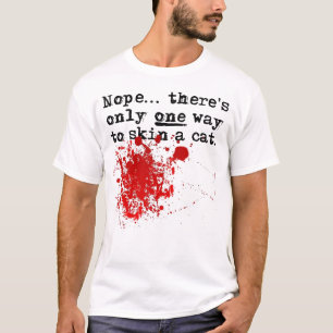 Camiseta Muito Divertida Skin A Cat