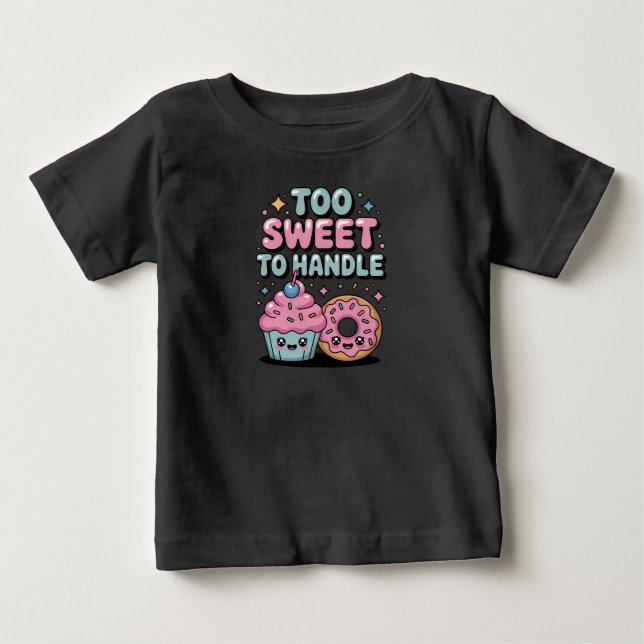 Camiseta Muito doce de manipular | Rosquinha (Frente)