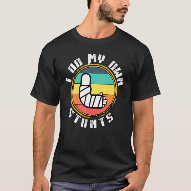 Camiseta Muito Em Breve, Perna De Braço Quebrada, Eu Faço T (Frente)