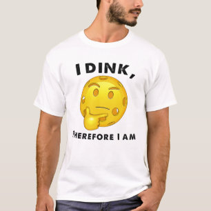 Camiseta Muito Engraçado, Eu Bebo, Portanto, Eu Sou