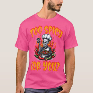 Camiseta Muito Espicante Para Você Chef Pimenta Quente