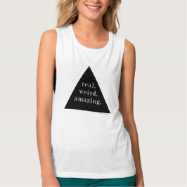 Camiseta muito estranho, incrível. - Tanque Muscular