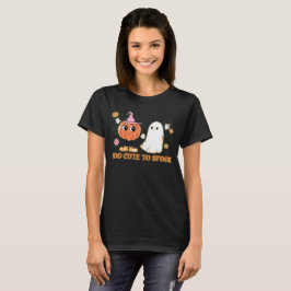 Camiseta MUITO FELIZ PARA FALAR UM fantasma engraçado e eng