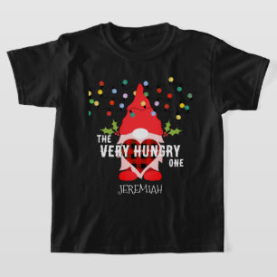 Camiseta MUITO FELIZ UM Gnomo de Natal da Família