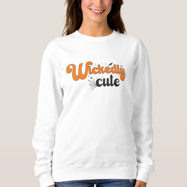 Camiseta Muito fofo - padrão mágico do Halloween perto (Frente)